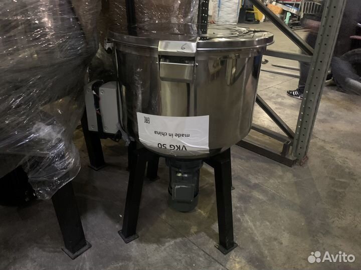 Смеситель вертикальный для полимеров