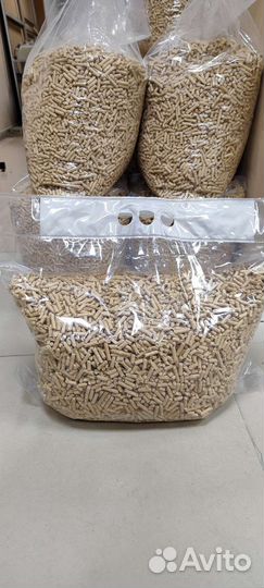 Наполнитель для кошачьего туалета древесный