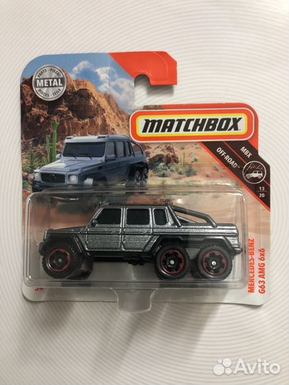 Мercedes-Benz G63 aмg 6х6 Matchbox