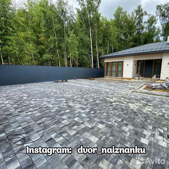 Благоустройство / Дренаж / Отмостка / Брусчатка