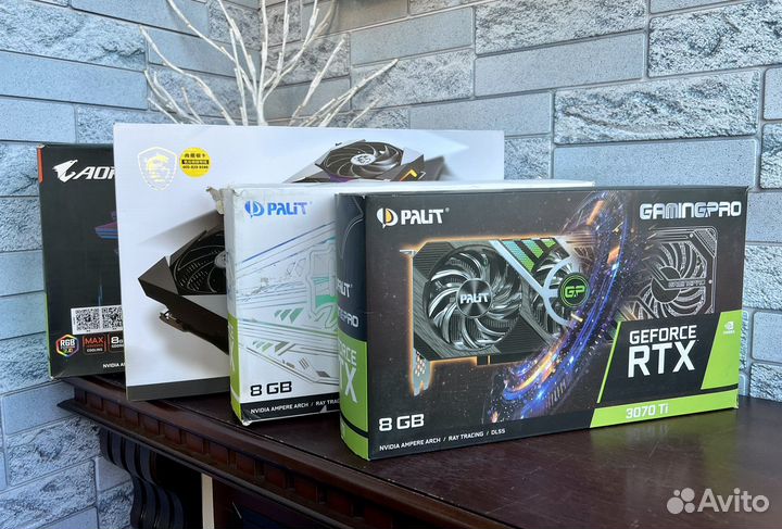 Видеокарта Rtx 3070 ti 8GB Palit/Msi/Giga/Пломба