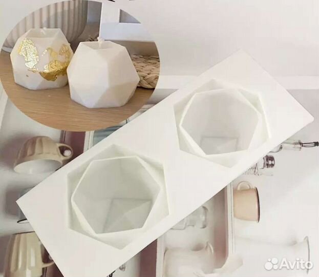 Форма для изготовления свечей новая