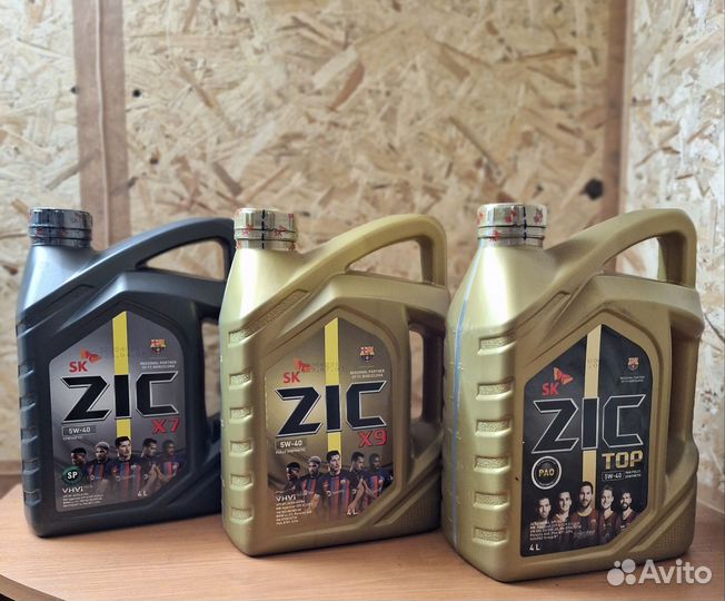 Моторное масло ZIC
