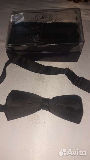 Черная винтажная шелковая бабочка Германия