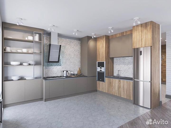 Кухни на заказ. Модель 3094