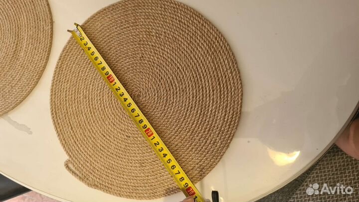 Джутовые салфетки сервировочные для кухни