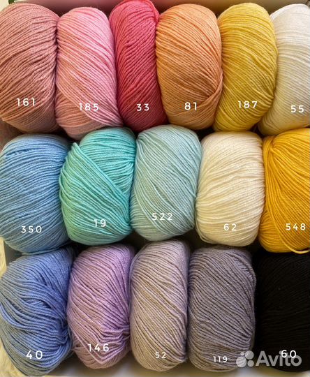 Пряжа Alize baby wool