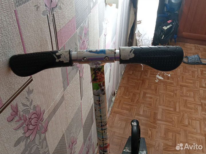 Самокат детский двухколесный бу