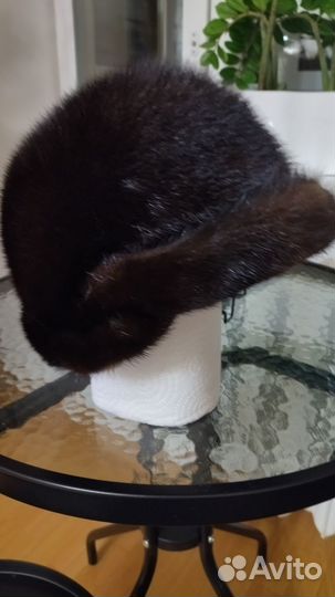 Шапка норковая женская бу