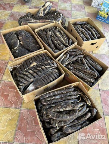 Сушенное мясо колбаса