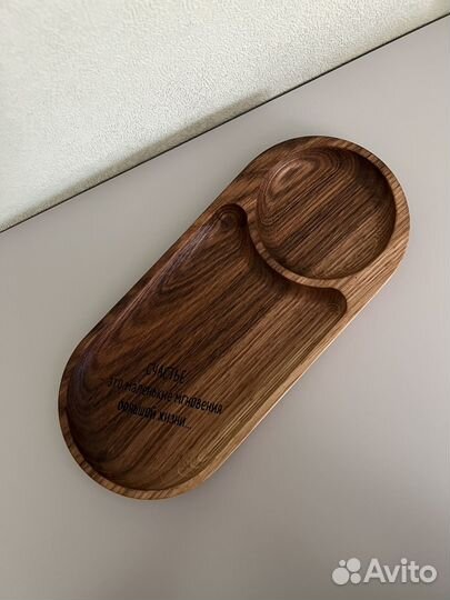 Менажница под сендвич из дуба