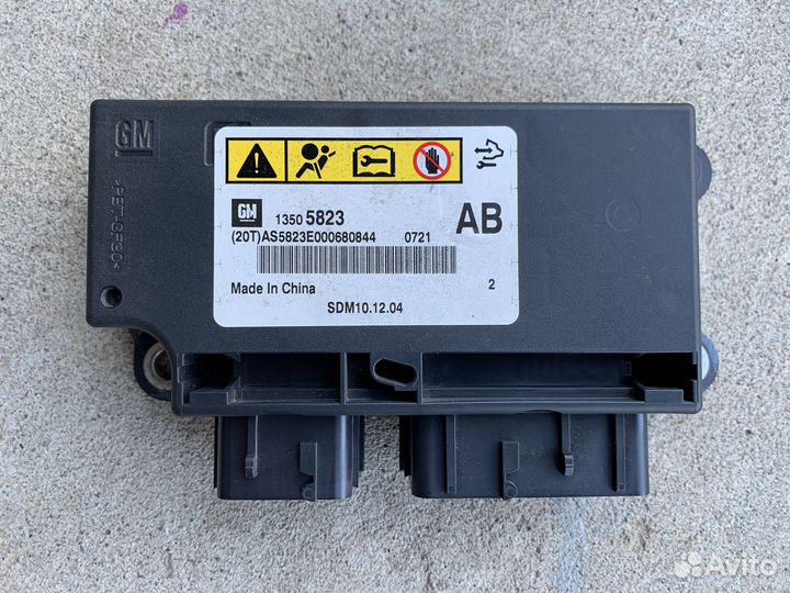 Блок SRS Chevrolet Cruze 2009-2016