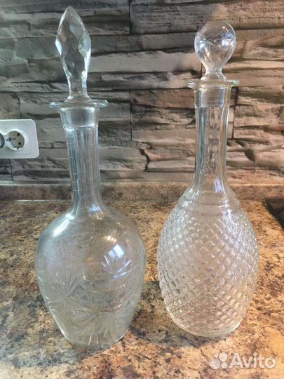 Штофы и графины СССР