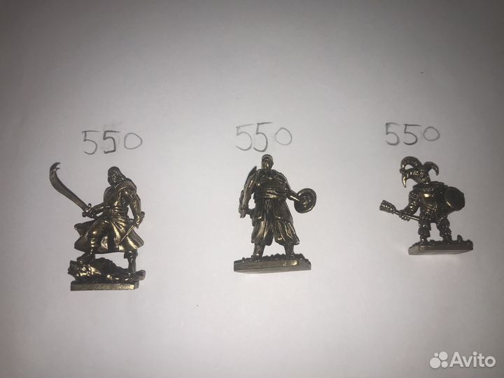 Бронзовые фигурки солдатики статуэтки