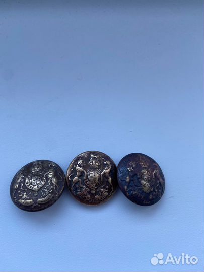 Старинные пуговицы англия