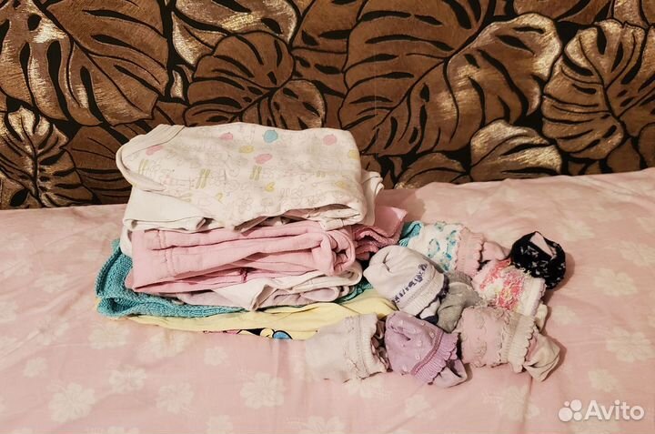 Вещи на девочку пакетом, 80 р