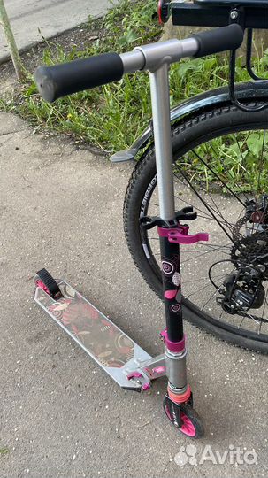 Oxelo самокат С амортизацией MID3 дет
