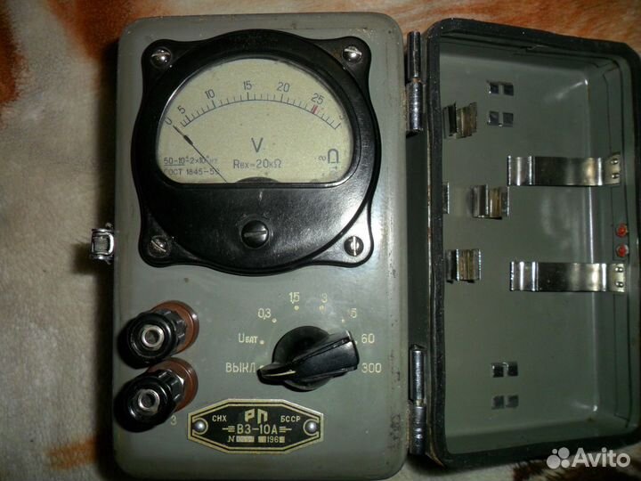 Вольтметр нч высокоомный В 3-10А