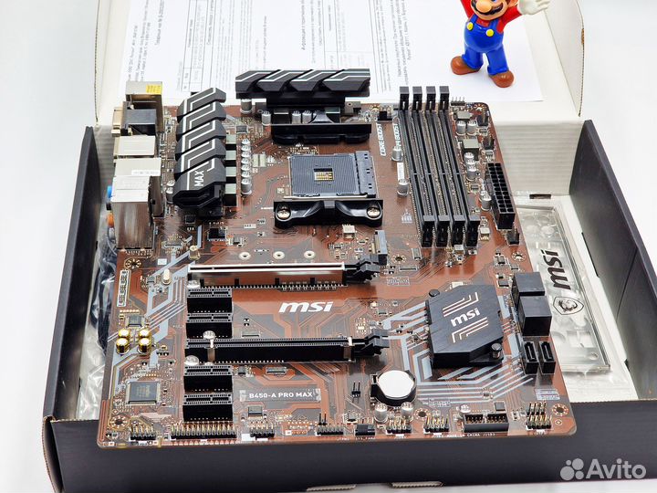 Материнская плата MSI B450-A PRO MAX