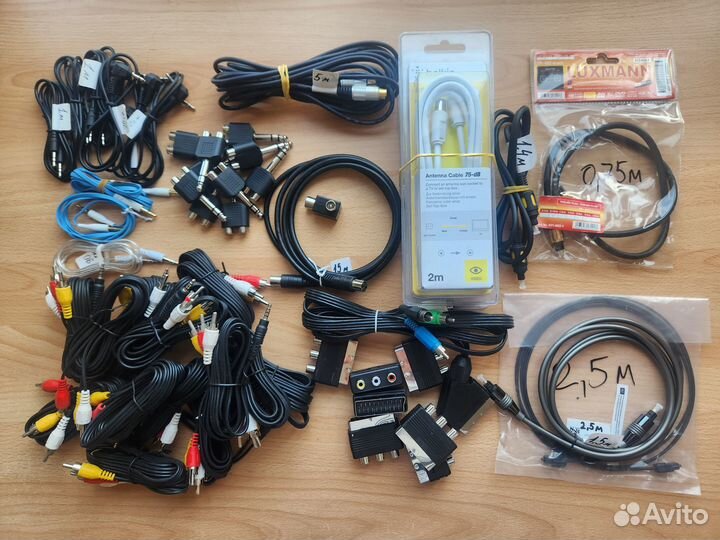 Аудио Видео Кабели, переходники