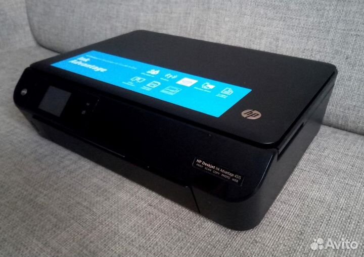 Принтер (мфу) HP Deskjet 4515 + картриджи