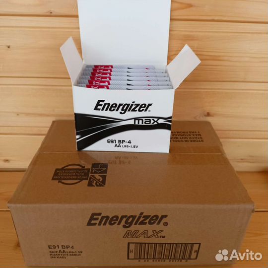 Батарейки energizer AA 192 шт