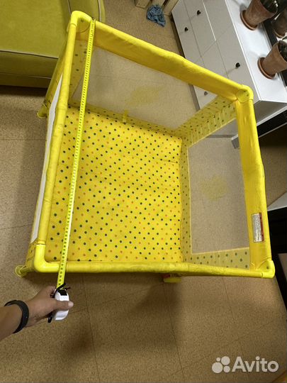 Манеж кровать быстроскладываемая