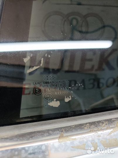 Уплотнитель двери задней Audi A8 D3 4E 2004-2010