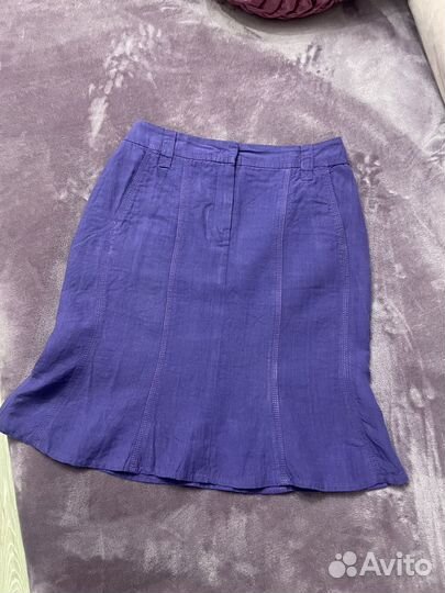 Marccain юбка лен р 44/46