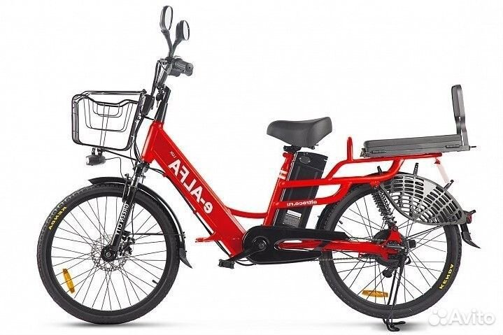 Велогибрид green city e-alfa LUX