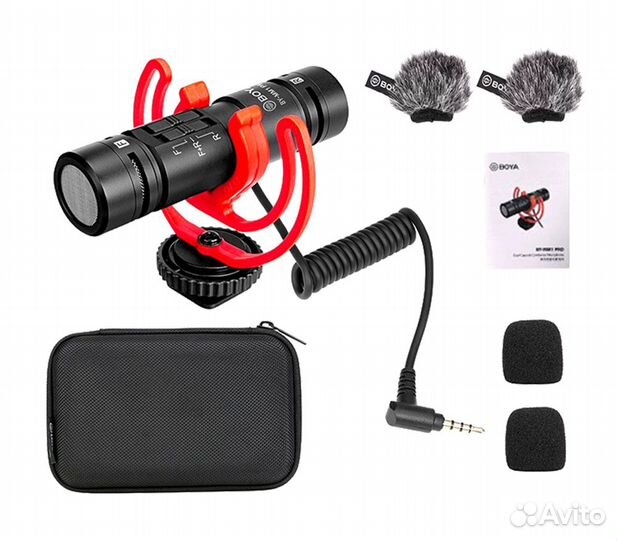 Микрофон Пушка Boya MM1 PRO. Для Камер и Смартфоно