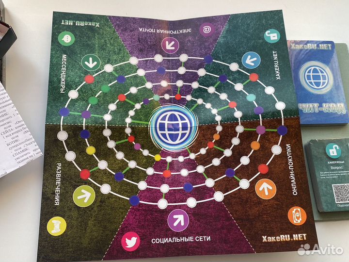 Настольная игра 8+ Твоя безопасная сеть