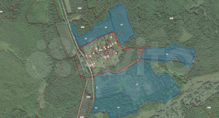 Участок 2000 га (СНТ, ДНП)