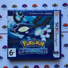 Pokemon Alpha Sapphire 3DS Новый Редкий Картридж