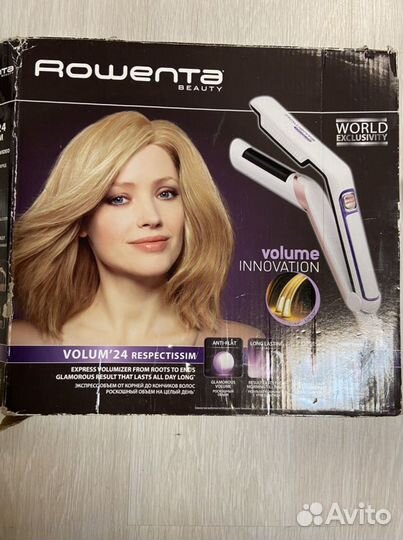 Щипцы плойка утюжки Rowenta