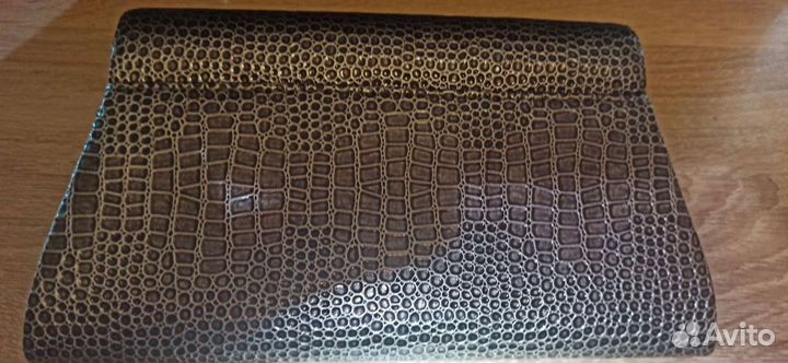 Женский кожаный клатч