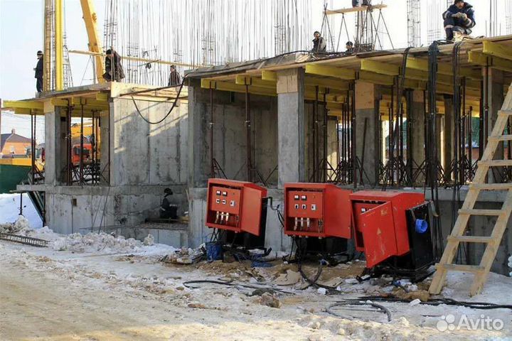 Прогрев бетона. Обогрев бетона