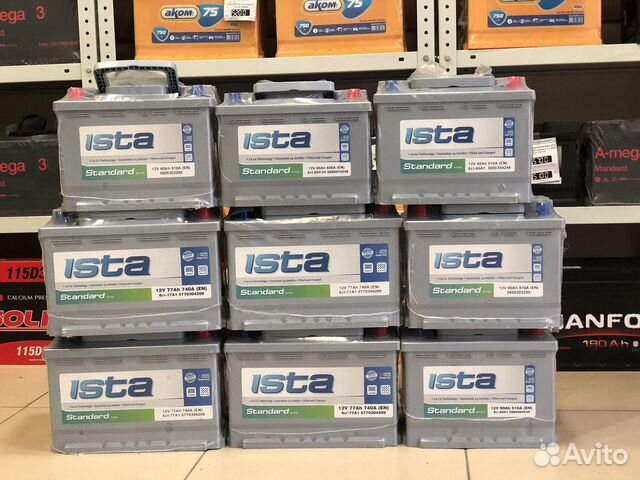 Аккумулятор Ista Standard 60-77Ah