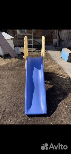 Детская горка пластиковая