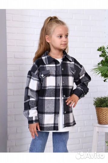 Рубашка для девочки размер 134см