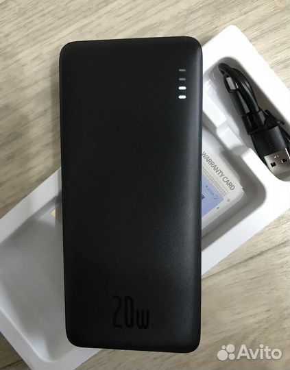 Powerbank baseus Airpow 20вт,10000 мАч