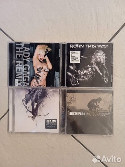 CD lady gaga, pandora, linkin park, lostprophets