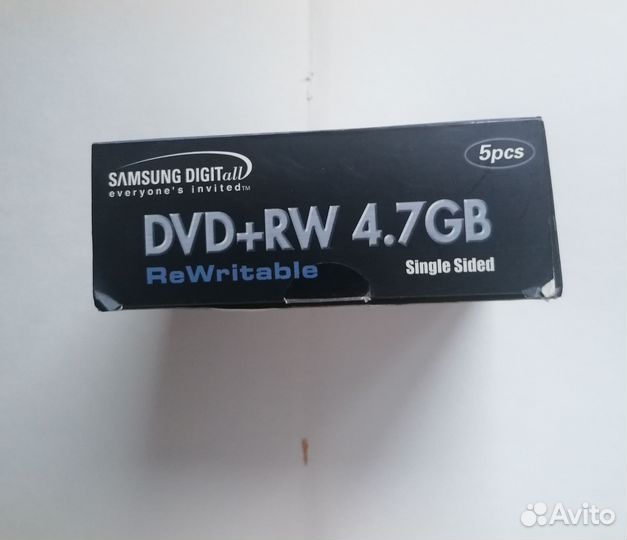 Диски DVD+RW 4,7GB