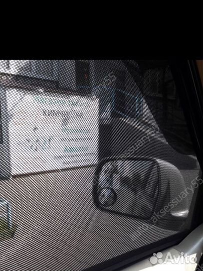 Каркасные шторки на Toyota Highlander