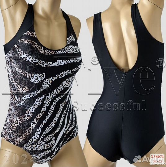 Купальник слитный