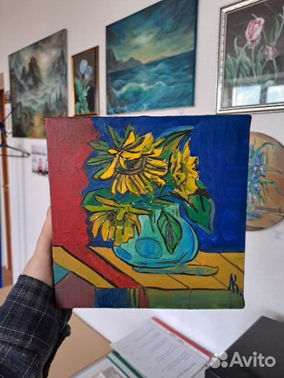 Картина маслом на холсте натюрморт