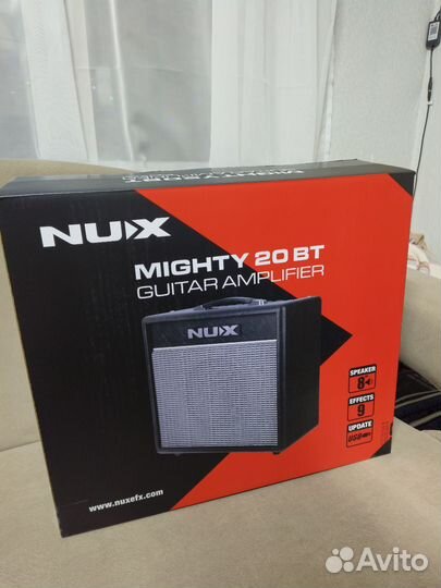 Nux mighty 20 bt гитарный комбоусилитель