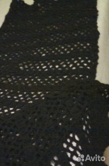 Шапка вязаная, шарфы, вязаный воротник