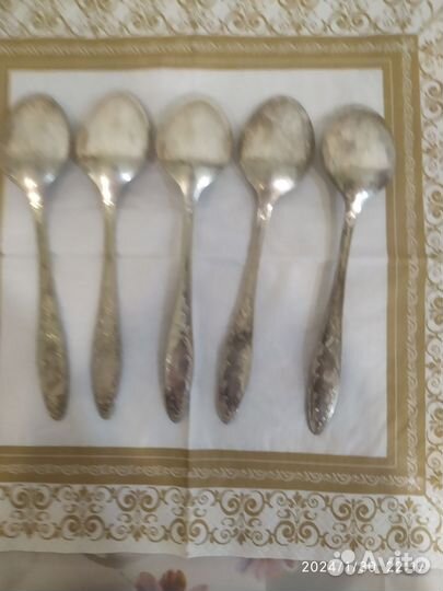 Мельхиоровые ложки СССР