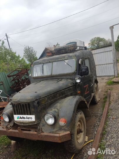 ГАЗ 69 2.1 МТ, 1967, 100 000 км